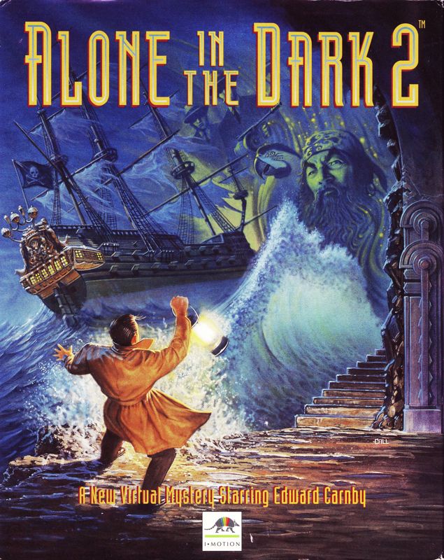 Alone in the Dark 2 box art for Sega Saturn